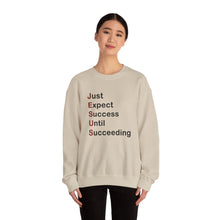 Load image into Gallery viewer, Just Expect Success Until Succeeding - Heavy Blend™ Crewneck Sweatshirt