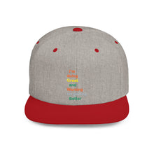 Load image into Gallery viewer, Flat Bill Snapback