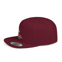 Load image into Gallery viewer, Flat Bill Snapback