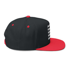 Load image into Gallery viewer, Just Expect Success Until Succeeding - Motivational Flat Bill Cap, Sports Hat, Gift for Graduates, Inspirational Gift