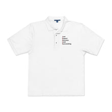 Load image into Gallery viewer, Just Expect Sucess Until Succeeding Polo Shirt (Embroidery)