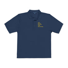 Load image into Gallery viewer, Just Expect Success Until Success - Stylish Embroidered Polo Shirt - Perfect for Casual Outings, Birthdays, Anniversaries, Special Events