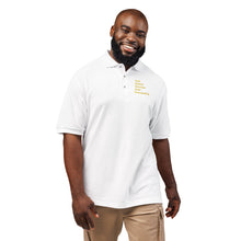 Load image into Gallery viewer, Just Expect Success Until Success - Stylish Embroidered Polo Shirt - Perfect for Casual Outings, Birthdays, Anniversaries, Special Events