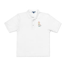 Load image into Gallery viewer, I’m Doing Great and Working on Getting Better - Motivational Polo Shirt (Embroidery)