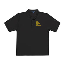Load image into Gallery viewer, Just Expect Success Until Success - Stylish Embroidered Polo Shirt - Perfect for Casual Outings, Birthdays, Anniversaries, Special Events