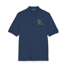 Load image into Gallery viewer, Just Expect Success Until Success - Stylish Embroidered Polo Shirt - Perfect for Casual Outings, Birthdays, Anniversaries, Special Events