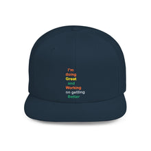 Load image into Gallery viewer, Flat Bill Snapback