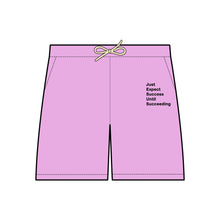 Load image into Gallery viewer, Just Expect Success Until Succeeding-Motivational Dyed Lightweight Fleece Sweat Shorts