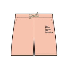 Load image into Gallery viewer, Just Expect Success Until Succeeding-Motivational Dyed Lightweight Fleece Sweat Shorts