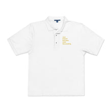 Load image into Gallery viewer, Just Expect Success Until Success - Stylish Embroidered Polo Shirt - Perfect for Casual Outings, Birthdays, Anniversaries, Special Events