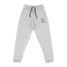 Load image into Gallery viewer, Just Expect Success Until Succeeding -Motivational Embroidered Joggers for All Seasons, Comfortable Sweatpants for Relaxation, Gift for Her/Him