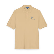 Load image into Gallery viewer, Just Expect Success Until Success - Stylish Embroidered Polo Shirt - Perfect for Casual Outings, Birthdays, Anniversaries, Special Events