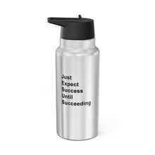 Load image into Gallery viewer, Just Expect Success Until Succeeding Gator Tumbler - 32oz Stainless Steel Water Bottle with Inspiring Quote