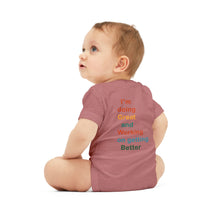 Load image into Gallery viewer, Just Expect Success Until Succeeding - Inspirational Infant One Piece - I'm Doing Great and Working on Getting Better