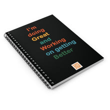 Load image into Gallery viewer, Just Expect Success Until Succeeding- Spiral Notebook - Motivational Journal for Students, Dreamers, Goal-Setters, Office Use, Gift for Friends