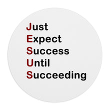 Load image into Gallery viewer, Just Expect Success Until Succeeding -Inspirational JESUS Mouse Pad