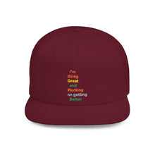 Load image into Gallery viewer, Flat Bill Snapback
