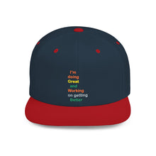 Load image into Gallery viewer, Flat Bill Snapback