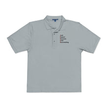 Load image into Gallery viewer, Just Expect Sucess Until Succeeding Polo Shirt (Embroidery)