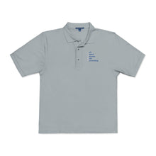 Load image into Gallery viewer, Just Expect Success Until Success - Stylish Embroidered Polo Shirt - Perfect for Casual Outings, Birthdays, Anniversaries, Special Events
