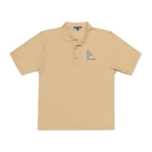 Load image into Gallery viewer, Just Expect Success Until Success - Stylish Embroidered Polo Shirt - Perfect for Casual Outings, Birthdays, Anniversaries, Special Events