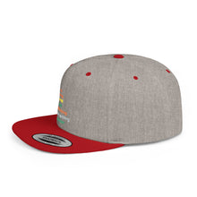 Load image into Gallery viewer, Flat Bill Snapback