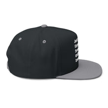 Load image into Gallery viewer, Just Expect Success Until Succeeding - Motivational Flat Bill Cap, Sports Hat, Gift for Graduates, Inspirational Gift