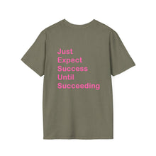 Load image into Gallery viewer, "Just Expect Success Until Succeeding" Softstyle T-Shirt - Motivational Quote