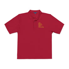 Load image into Gallery viewer, Just Expect Success Until Success - Stylish Embroidered Polo Shirt - Perfect for Casual Outings, Birthdays, Anniversaries, Special Events