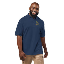 Load image into Gallery viewer, Just Expect Success Until Success - Stylish Embroidered Polo Shirt - Perfect for Casual Outings, Birthdays, Anniversaries, Special Events