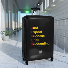 Load image into Gallery viewer, Just Expect Success Until Succeeding - Faith Motivation Carry-On Suitcase -
