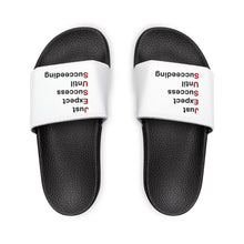 Load image into Gallery viewer, Just Expect Success Until Succeeding - Motivational Walk by Faith Women&#39;s Removable-Strap Sandals
