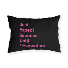 Load image into Gallery viewer, Just Expect Success Until Succeeding - Motivational Outdoor Pillows
