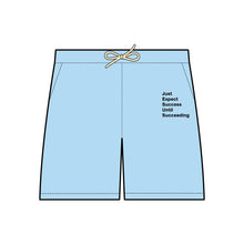 Load image into Gallery viewer, Just Expect Success Until Succeeding-Motivational Dyed Lightweight Fleece Sweat Shorts
