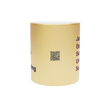 Load image into Gallery viewer, Just Expect Success Until Succeeding - Inspirational Metallic Mug - Motivational Coffee Cup, Gift for Friends, Office Desk Decor, Uplifting
