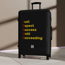 Load image into Gallery viewer, Just Expect Success Until Succeeding - Faith Motivation Carry-On Suitcase -

