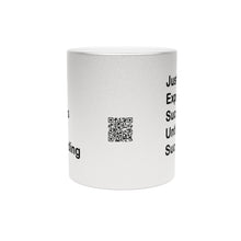 Load image into Gallery viewer, Just Expect Success Until Succeeding - Motivational Metallic Mug | Inspirational Drinkware for Success | Perfect Gift for Graduates, Entrepreneurs | Silver/Gold
