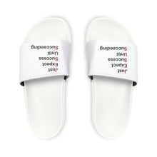 Load image into Gallery viewer, Just Expect Success Until Succeeding - Motivational Walk by Faith Men&#39;s Removable-Strap Sandals
