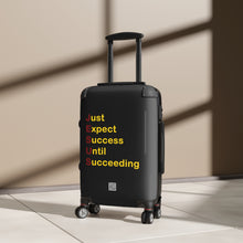 Load image into Gallery viewer, Just Expect Success Until Succeeding - Faith Motivation Carry-On Suitcase -
