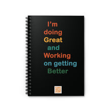 Load image into Gallery viewer, Just Expect Success Until Succeeding- Spiral Notebook - Motivational Journal for Students, Dreamers, Goal-Setters, Office Use, Gift for Friends
