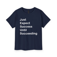 Load image into Gallery viewer, Just Expect Success Until Succeeding - Motivational Youth Ultra Cotton Tee
