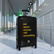 Load image into Gallery viewer, Just Expect Success Until Succeeding - Faith Motivation Carry-On Suitcase -
