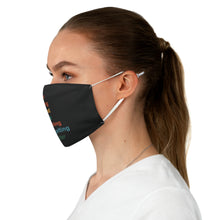Load image into Gallery viewer, Just Expect Success Until Succeeding - Positive Message Fabric Face Mask - I’m Doing Great and Working on Getting Better
