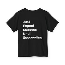 Load image into Gallery viewer, Just Expect Success Until Succeeding - Motivational Youth Ultra Cotton Tee
