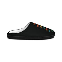 Load image into Gallery viewer, I’m Doing Great and Working on Getting Better - Motivational Men&#39;s Indoor Slippers
