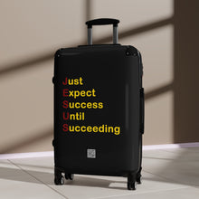 Load image into Gallery viewer, Just Expect Success Until Succeeding - Faith Motivation Carry-On Suitcase -
