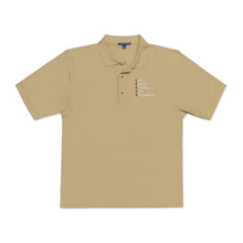 Load image into Gallery viewer, Just Expect Success Until Succeeding- Embroidered Polo Shirt - Faith &amp; Success Design
