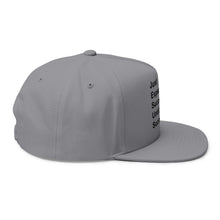 Load image into Gallery viewer, Just Expect Success Until Succeeding - Embroidered Flat Bill Cap | Motivational Hat | Adjustable Perfect for Graduations, Birthdays &amp; Celebrations
