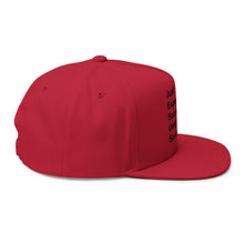 Load image into Gallery viewer, Just Expect Success Until Succeeding - Embroidered Flat Bill Cap | Motivational Hat | Adjustable Perfect for Graduations, Birthdays &amp; Celebrations
